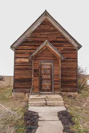 the church in Capa, South Dakota