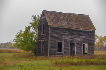 An old house in the Sheyenne Valley of North Dakota