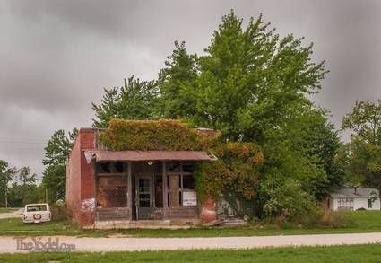 An abandoned house outside of Niangua Missouri