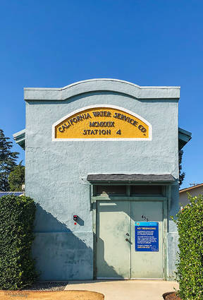 California Water Station Building