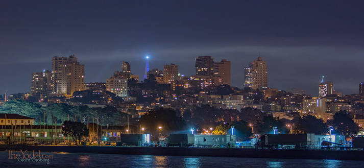San Francisco from the Marina at Night