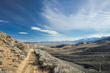 Dirt Road in the Eastern Sierras
