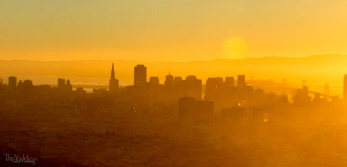Golden Sunrise on San Francisco