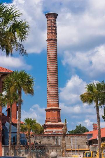 chimney in the flagler hotel