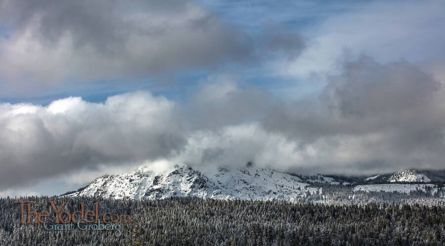 Eureka Peak Under Cloud