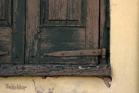 Corner of a Shutter