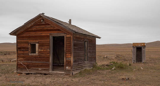 A tiny house with a private bathroom