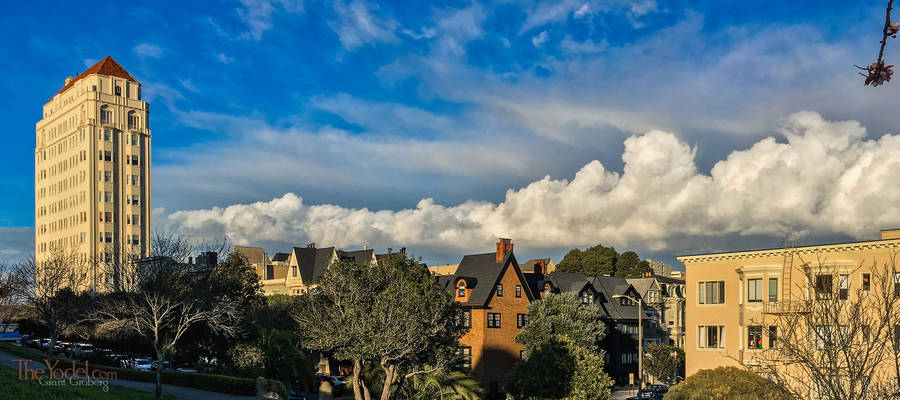 Clouds from Alta Plaza Park