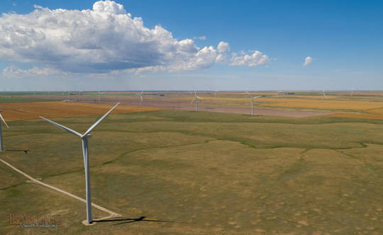 Windmills & Fields