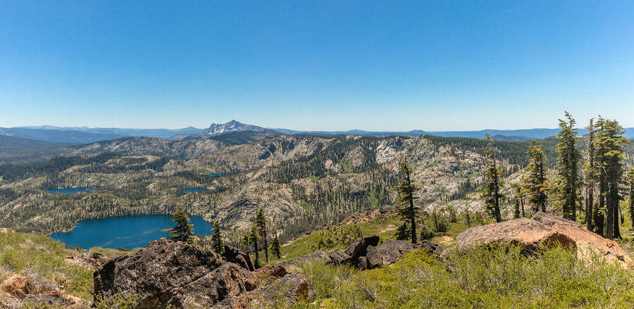 View from Mt Elwell