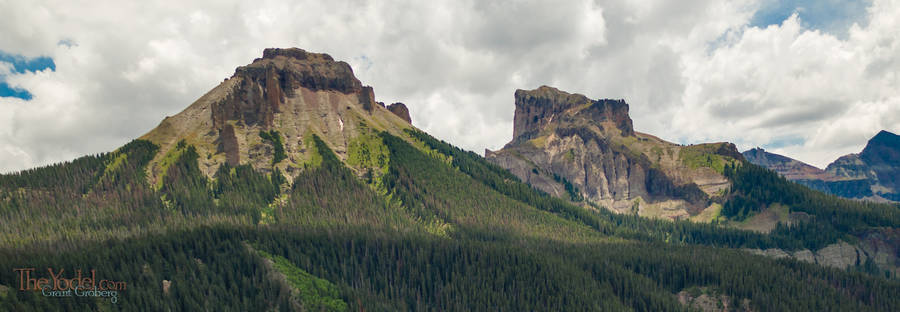 Dunsinane Mountain and Precipice Peak