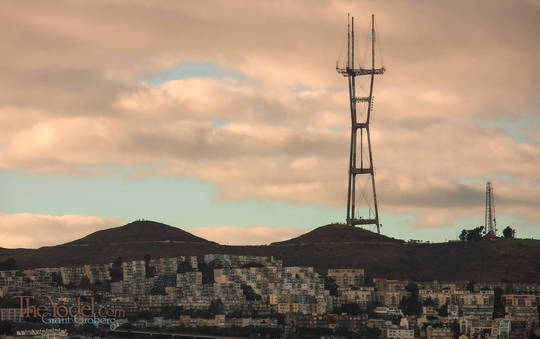 Twin Peaks and Coit Tower