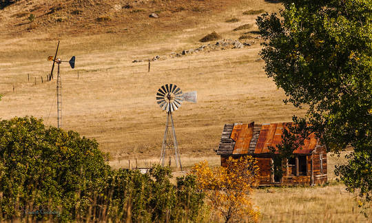 Windmills, old and new