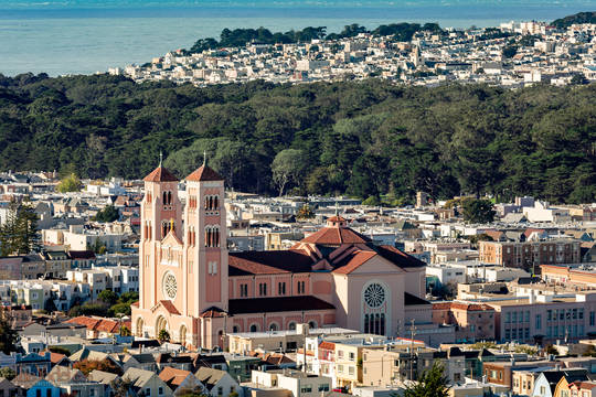 St Annes Church in the Sunset District