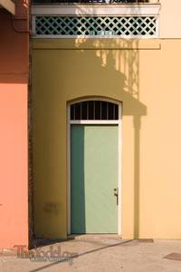 Colorful New Orleans doorway