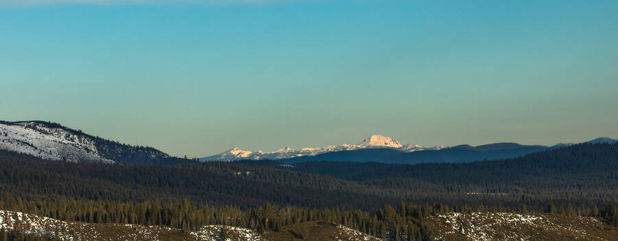 Sunrise on Mount Lassen