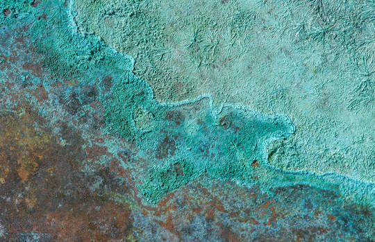 Copper Plate Patina