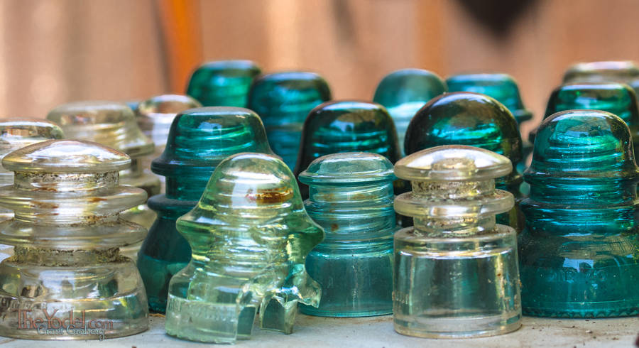 Old Glass Insulators