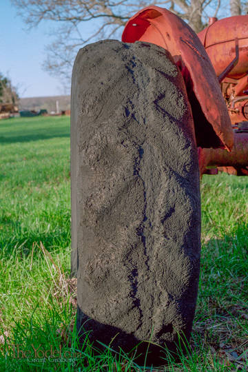 Worn Tractor Tire