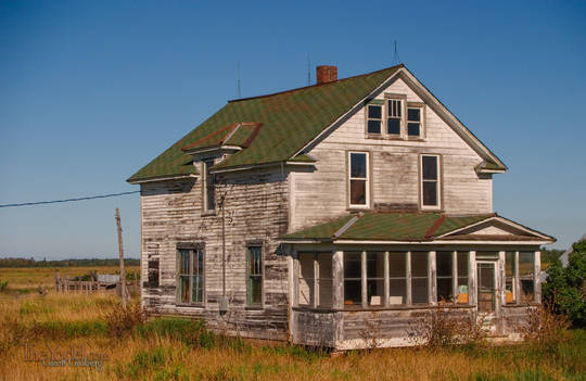 an old house in upper Michigan