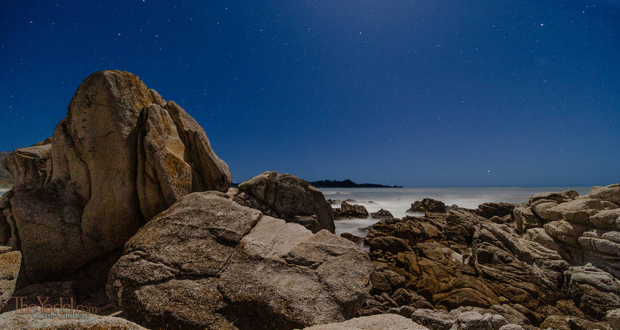 Carmel Shore at Night